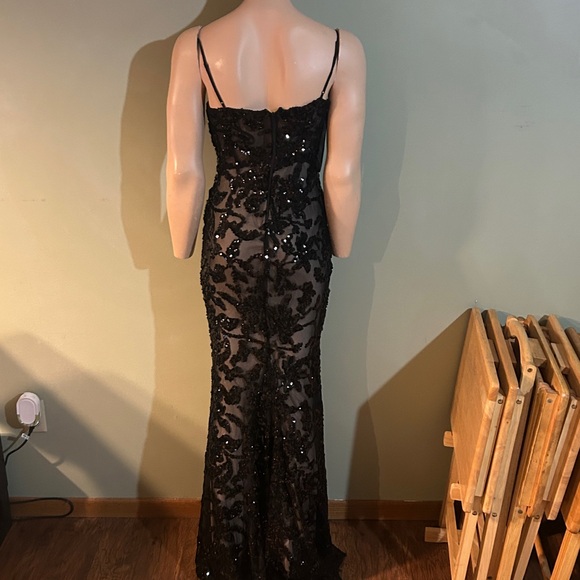 B.Darlin black, elegant dress size 5/6 NWT - Picture 7 of 16